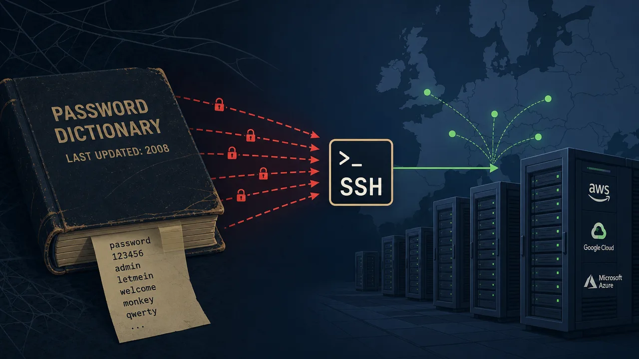 1.5 Million SSH Attacks, and the Passwords Haven't Changed