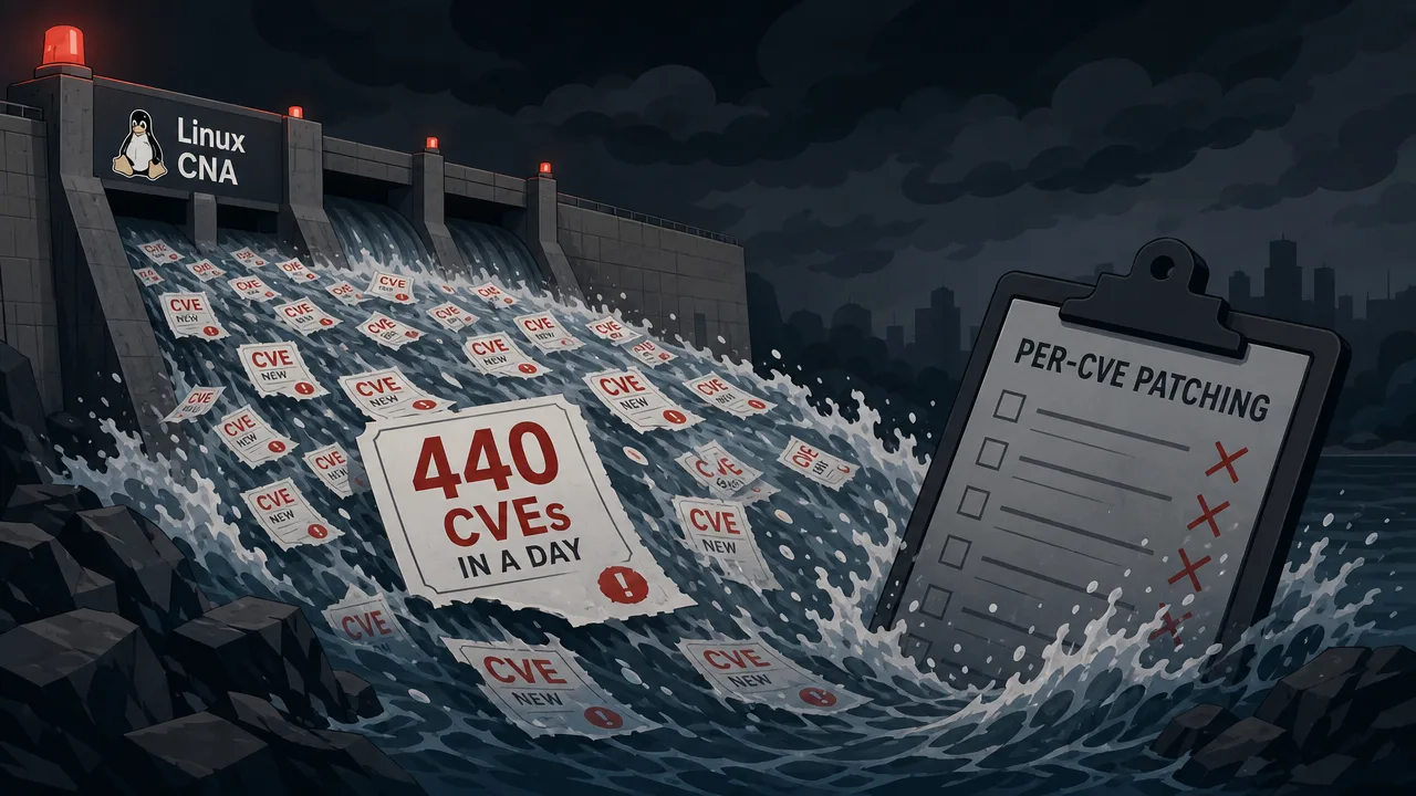 440 Kernel CVEs in a Day Means Your Triage Model Is Dead