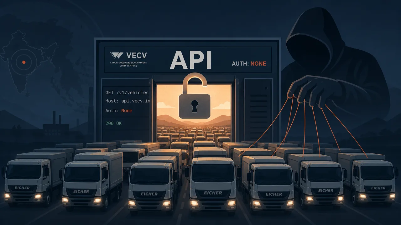 676,000 Trucks Behind an API With No Auth