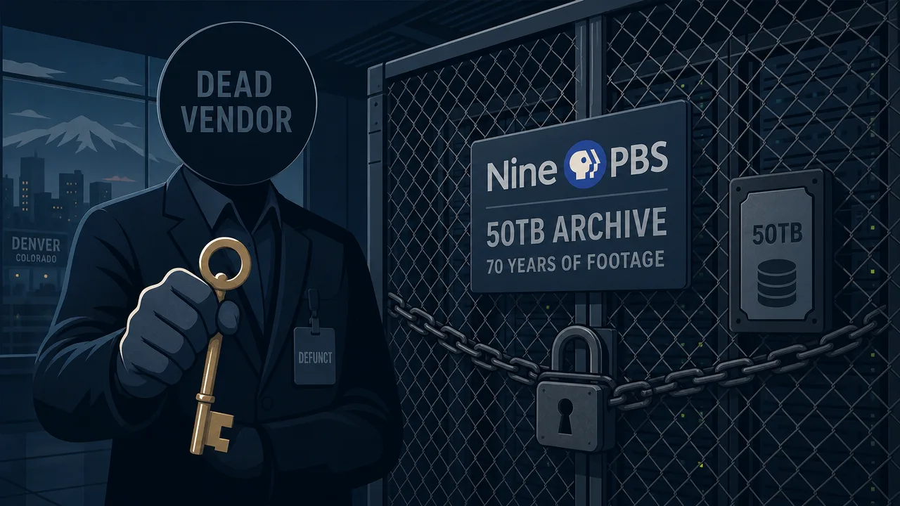 A Dead Vendor Is Holding 70 Years of PBS Footage Hostage