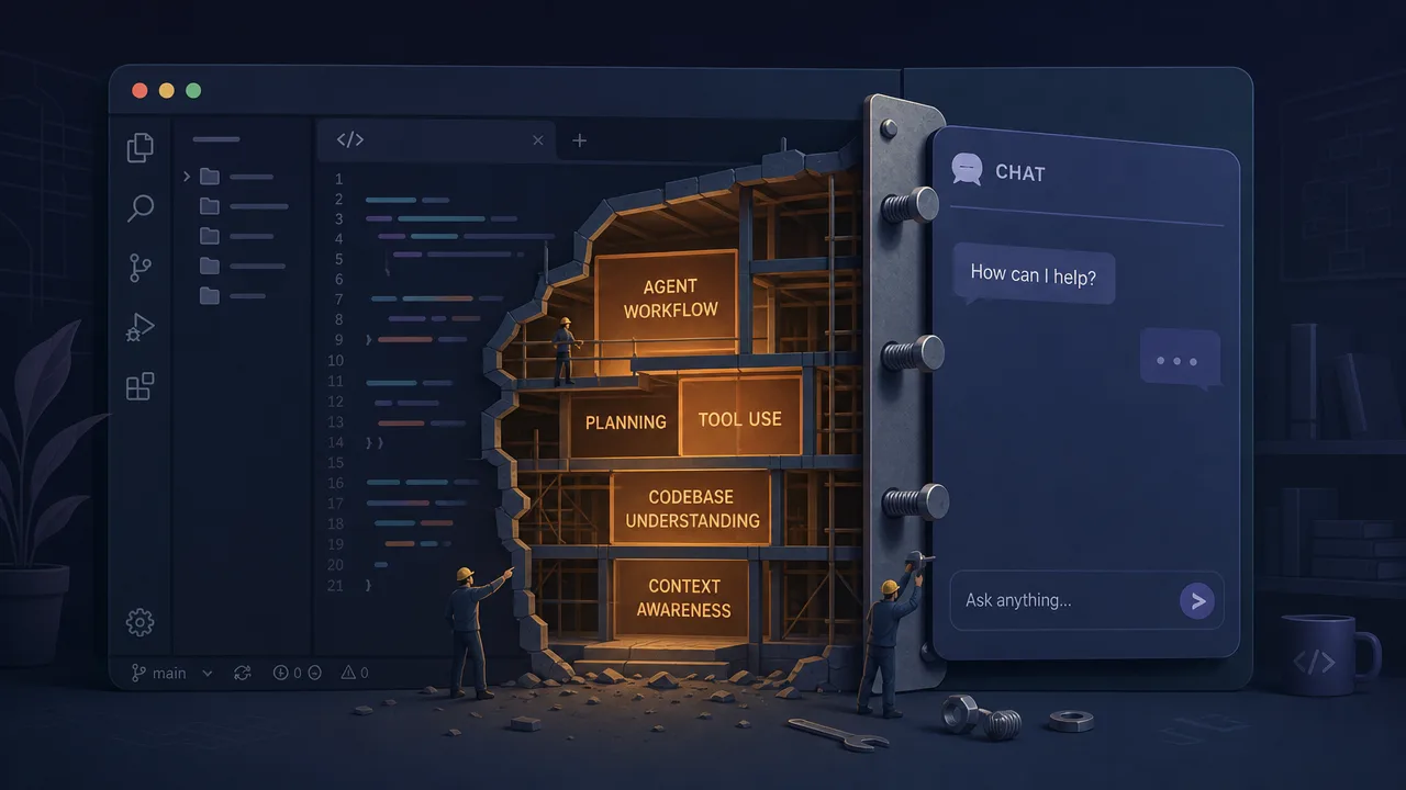 Agentic Coding Needs More Than a Bolted-On Chat Box
