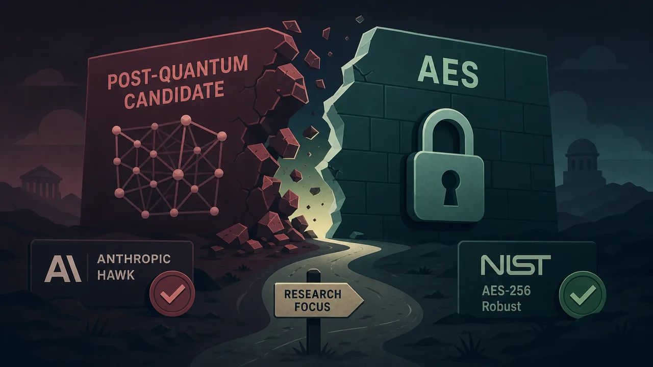 AI Broke a Post-Quantum Candidate, Not Your Encryption
