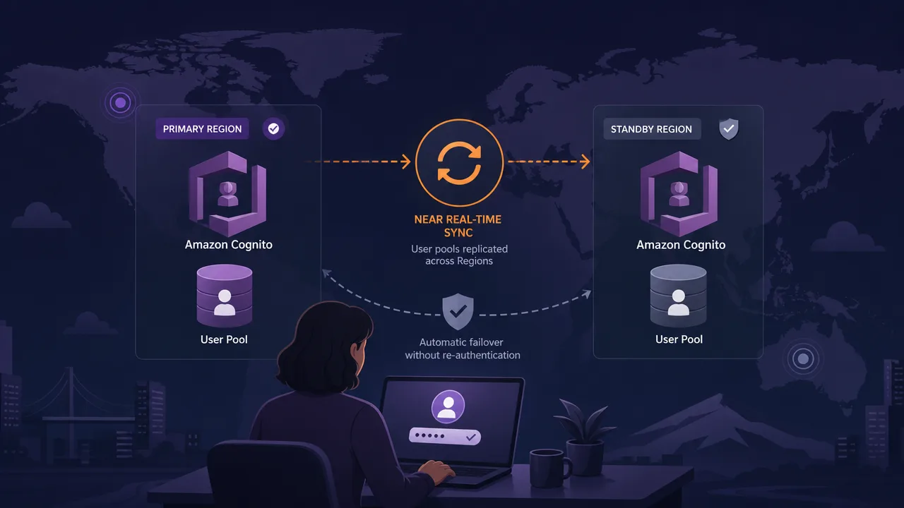 Amazon Cognito Gets Multi-Region Replication for Resilient Auth