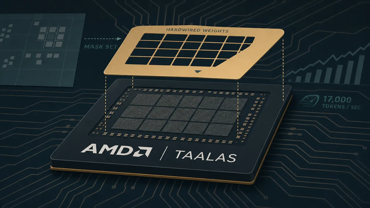AMD Buys Taalas, Betting Inference Ends Etched in Silicon