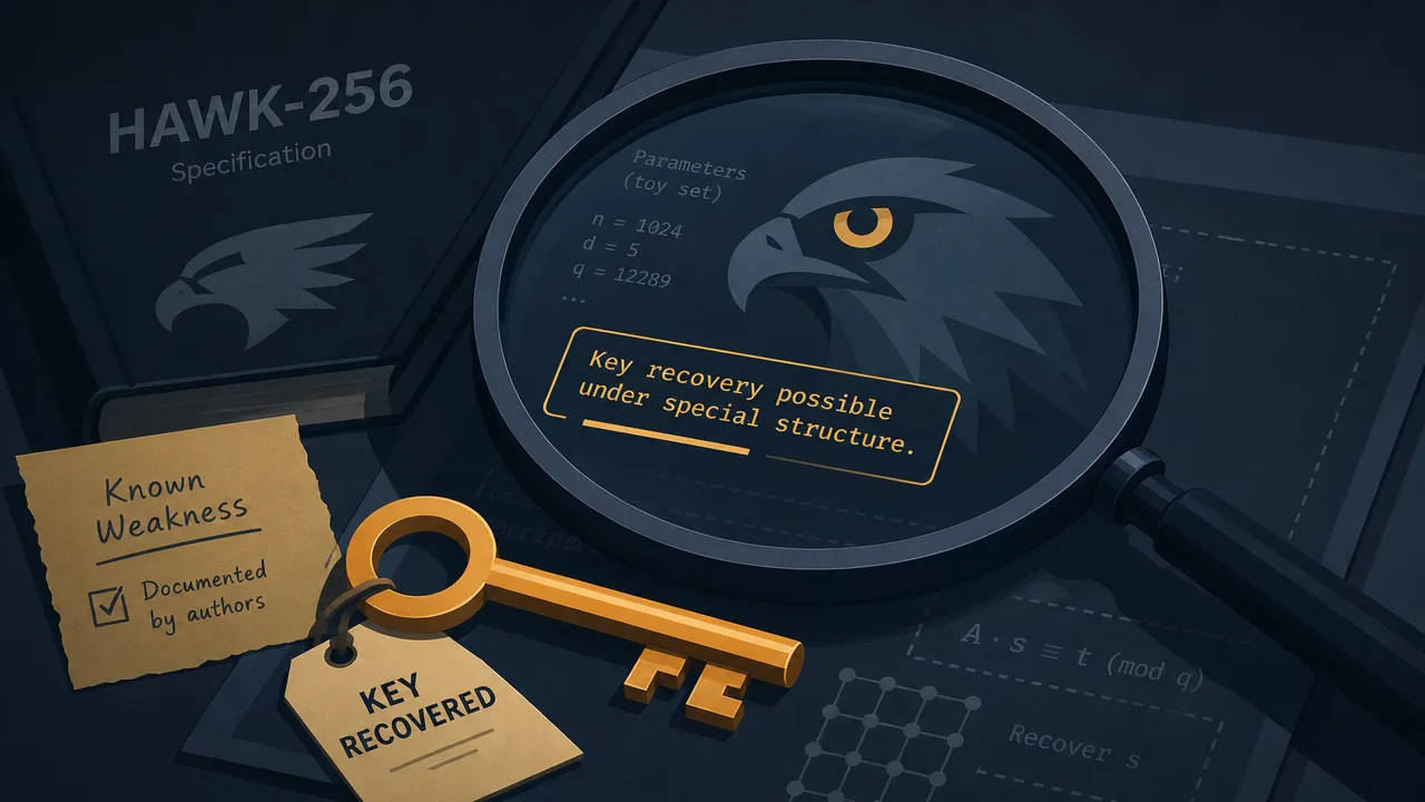 An AI Just Cracked HAWK-256. Read the Fine Print.