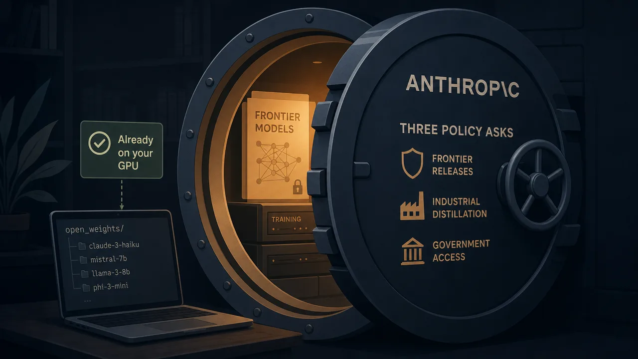 Anthropic's Open-Weights Position Is Narrower Than It Looks