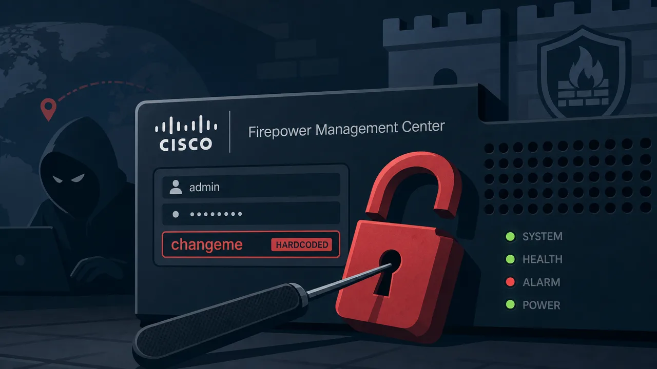 Attackers Found Cisco's Hardcoded FMC Password Before You Did