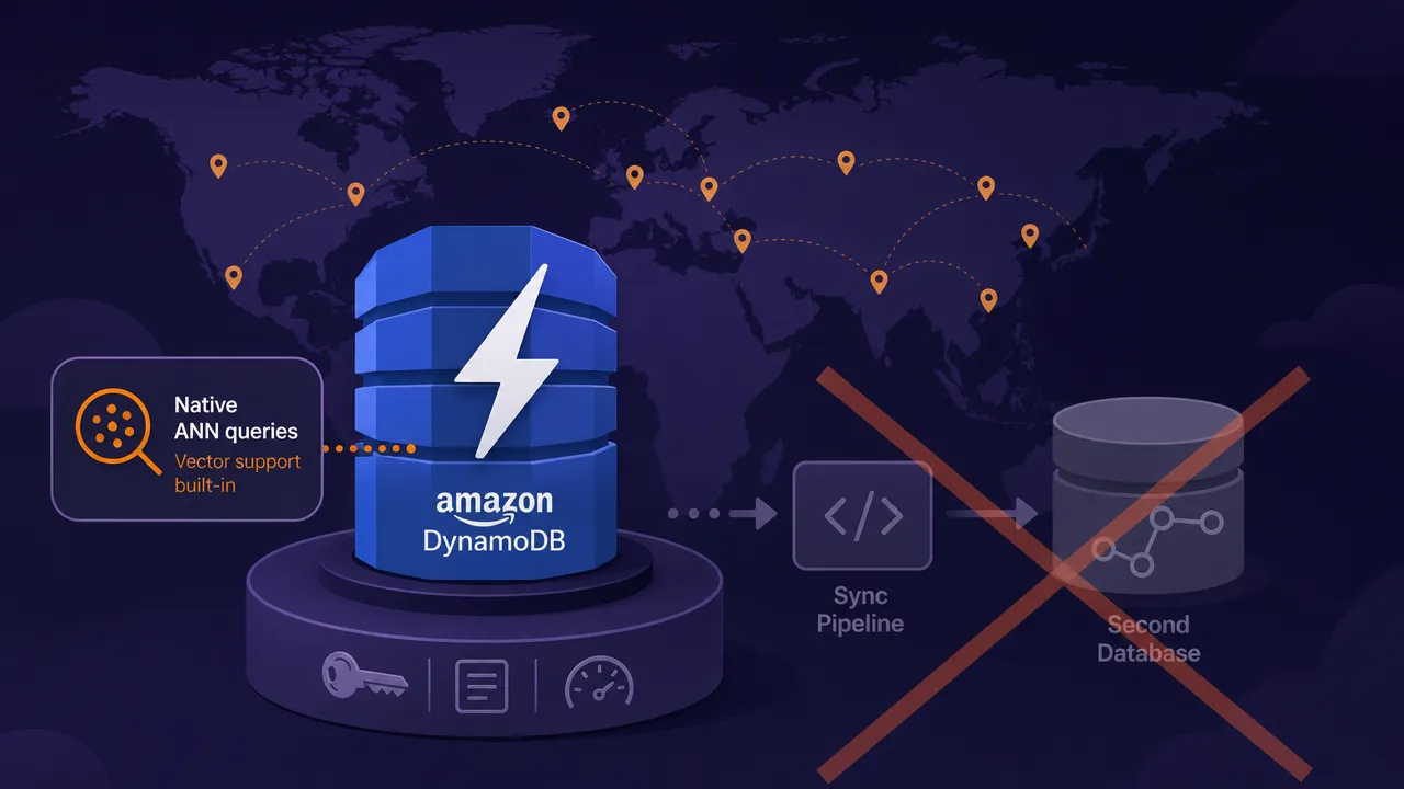 AWS Just Made DynamoDB a Vector Database