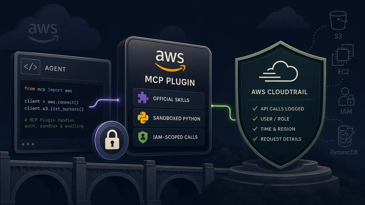 AWS MCP Plugin Puts Agents Under CloudTrail