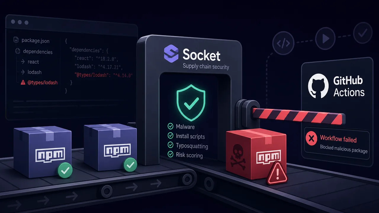 Block Malicious npm Packages in CI with Socket.dev
