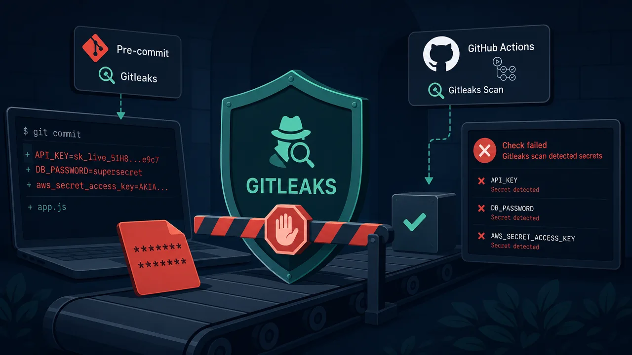 Block Secrets Before They Hit GitHub with Gitleaks