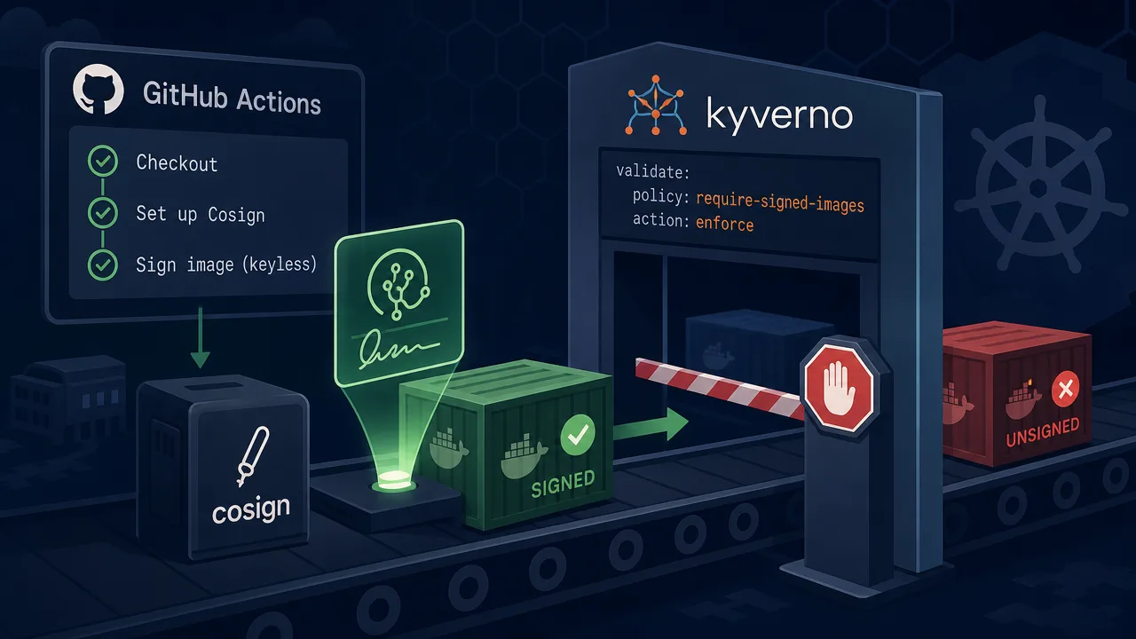 Block Unsigned Container Images with Cosign and Kyverno