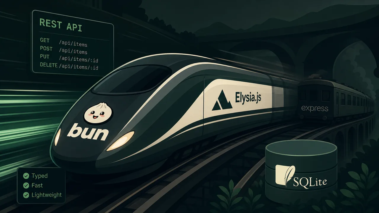 Build a Blazing-Fast REST API with Bun and Elysia.js