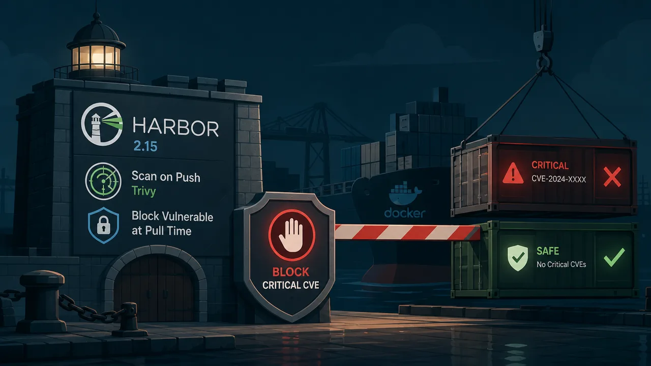Build a Private Harbor Registry That Blocks Vulnerable Images
