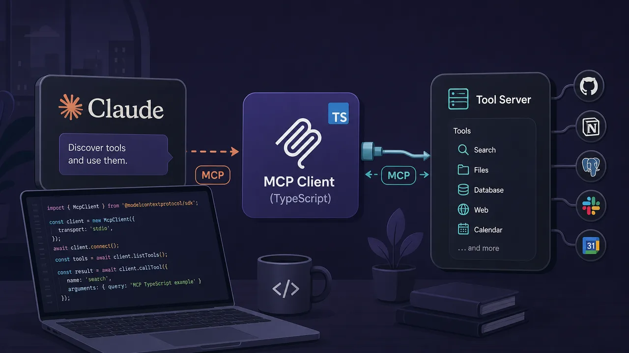 Build an MCP Client in TypeScript That Connects Claude to Any Tool Server