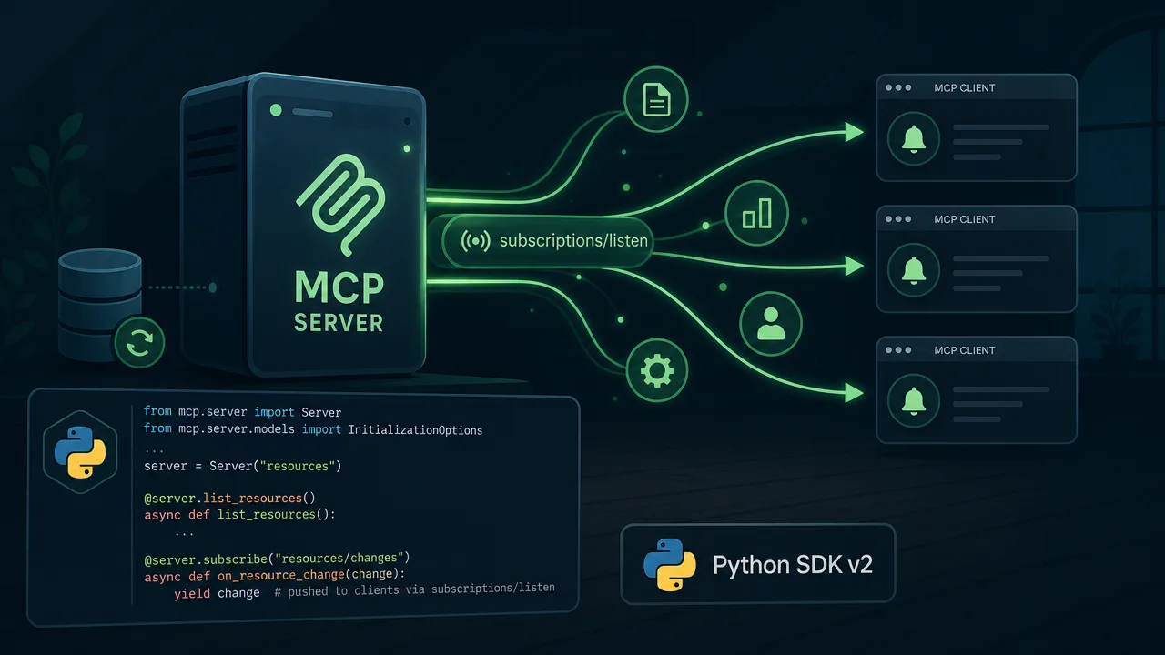 Build an MCP Server with Real-Time Resource Subscriptions