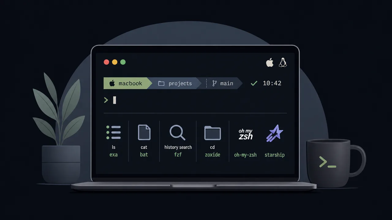 Building a Better Terminal: zsh, Oh My Zsh, and a Modern Toolbelt