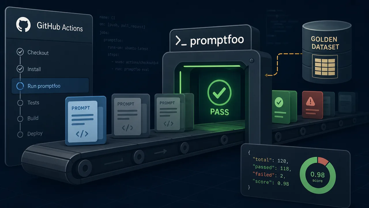 Catch LLM Regressions in CI with promptfoo