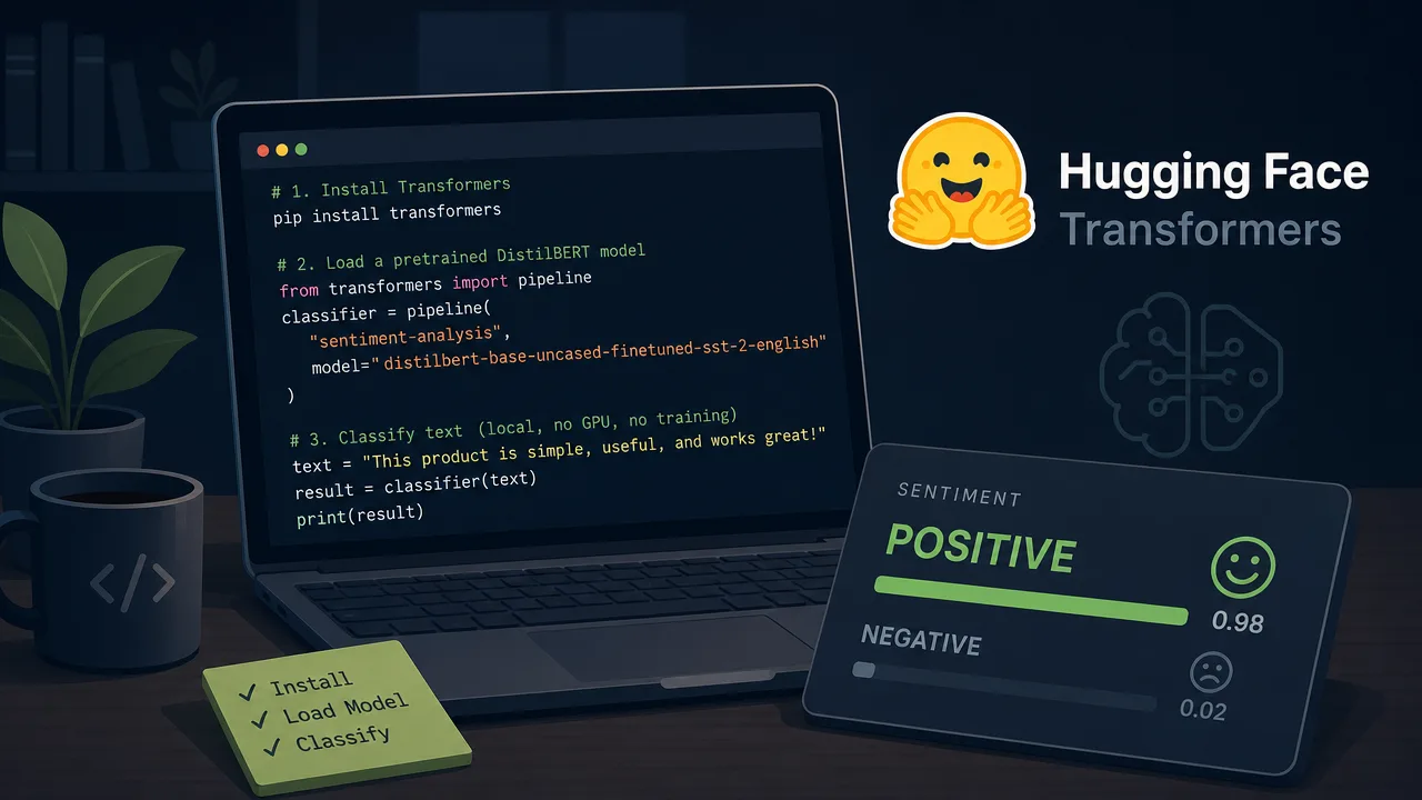 Classify Text in 10 Lines with a Hugging Face Transformers Pipeline