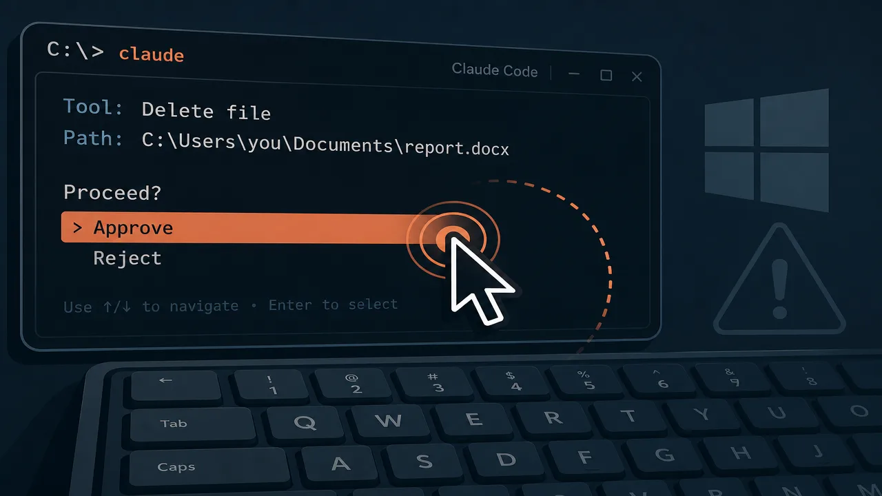 Claude Code’s Silent Permission Click on Windows