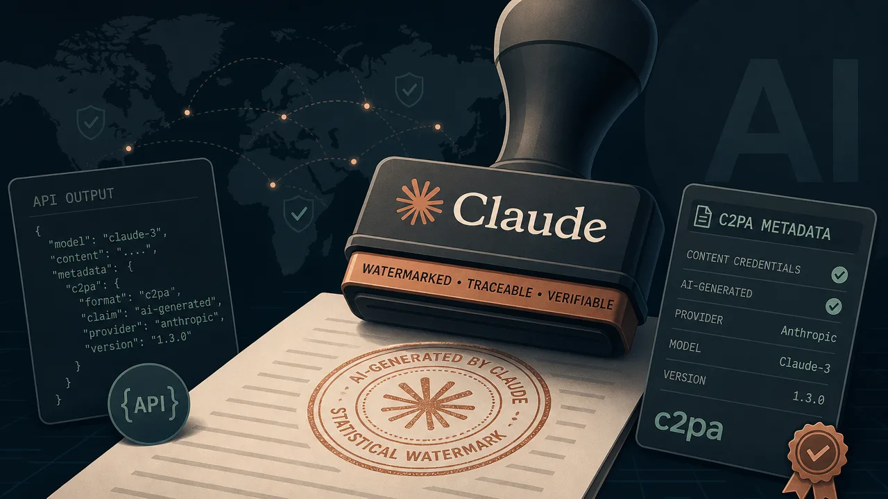 Claude Now Watermarks Everything It Writes
