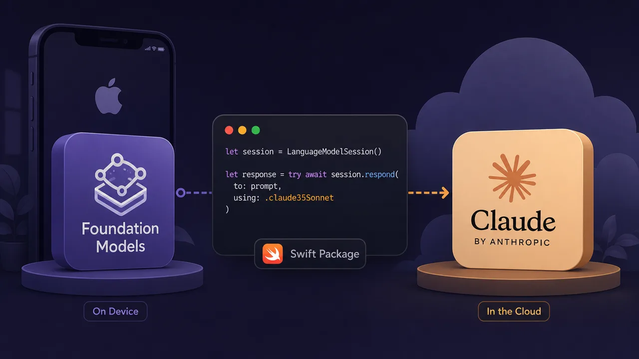 Claude Slots Into Apple's Foundation Models Framework