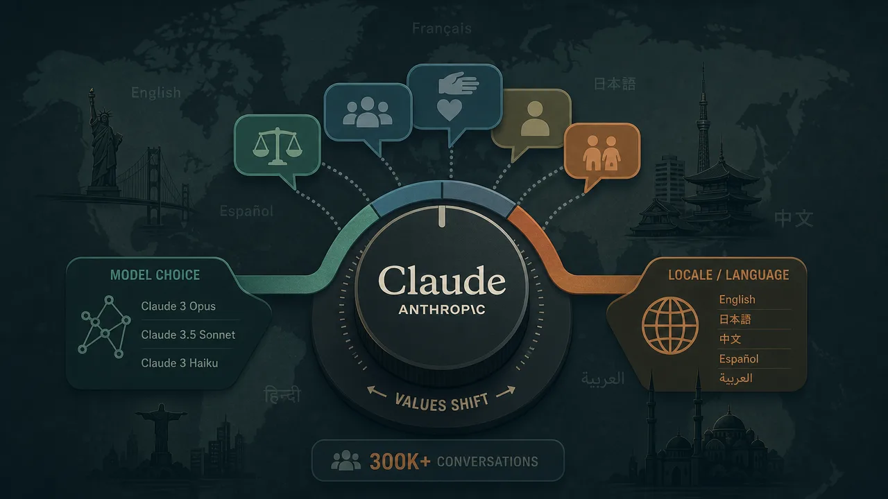 Claude’s Values Shift by Model and Language
