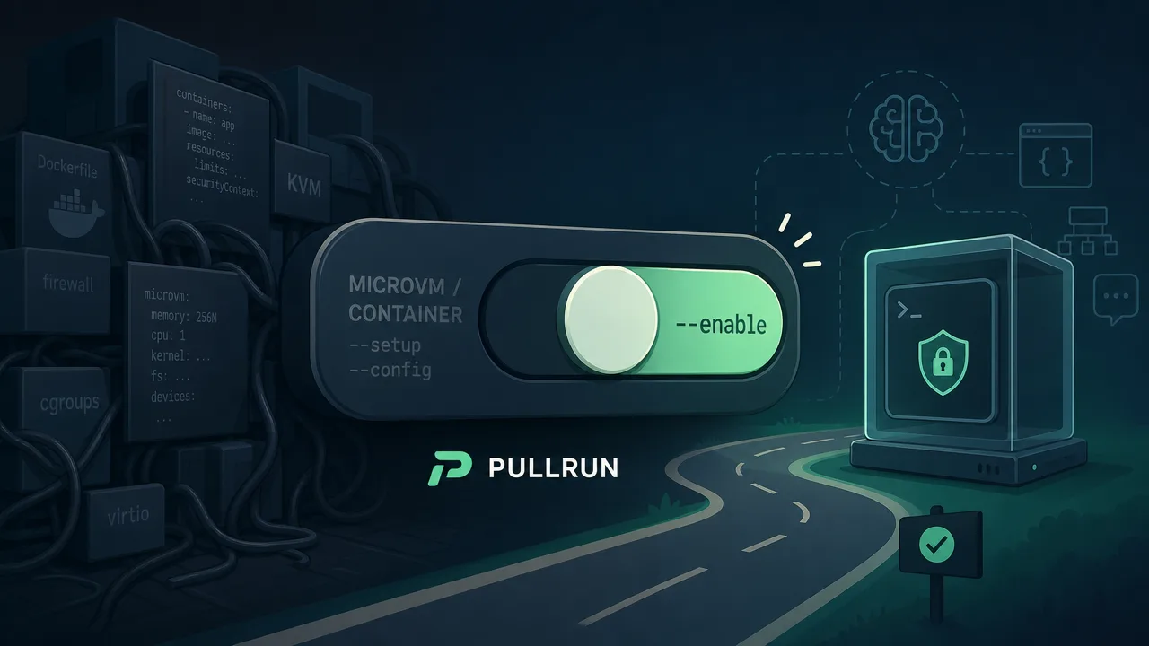 Container or MicroVM Is Becoming Just a Flag