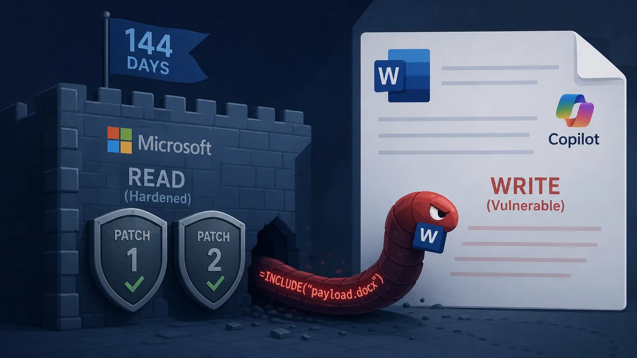 Copilot's Word worm survived two Microsoft patches