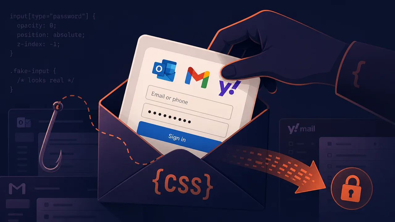 CSS alone can steal passwords from your webmail