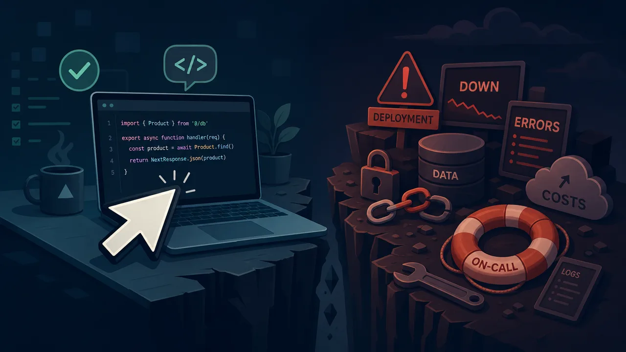 Cursor Writes the App. Production Is Still Your Problem.
