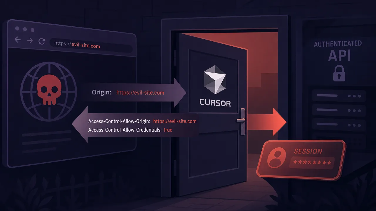 Cursor's CORS Fix Is a Critical Vulnerability