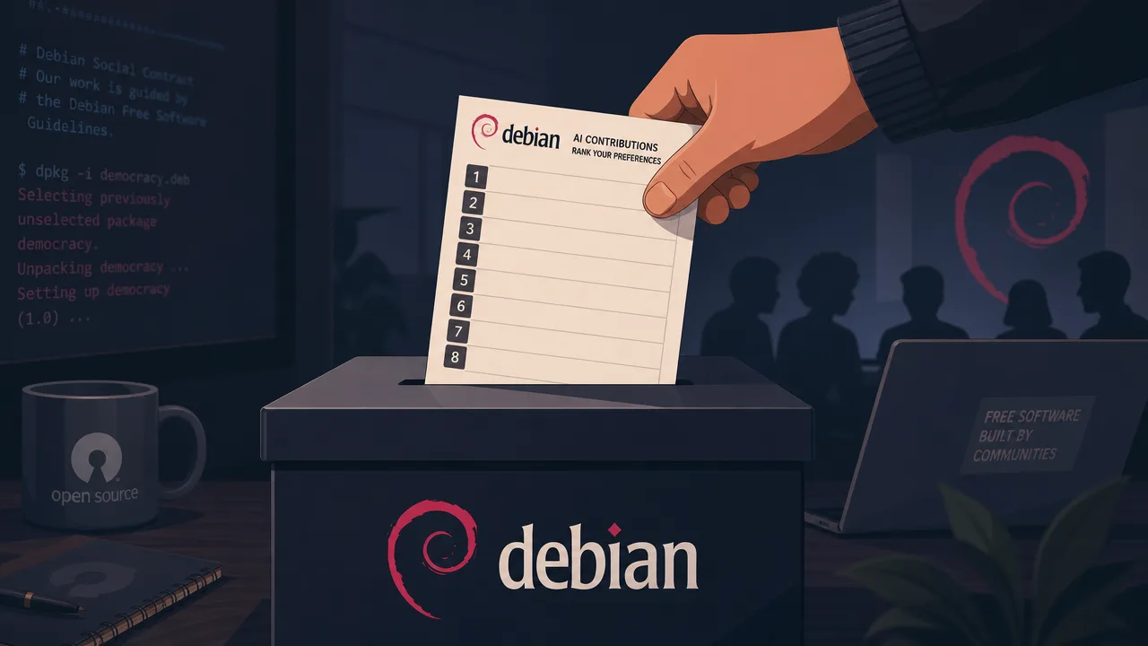 Debian's AI Vote Is Open Source's First Real Referendum