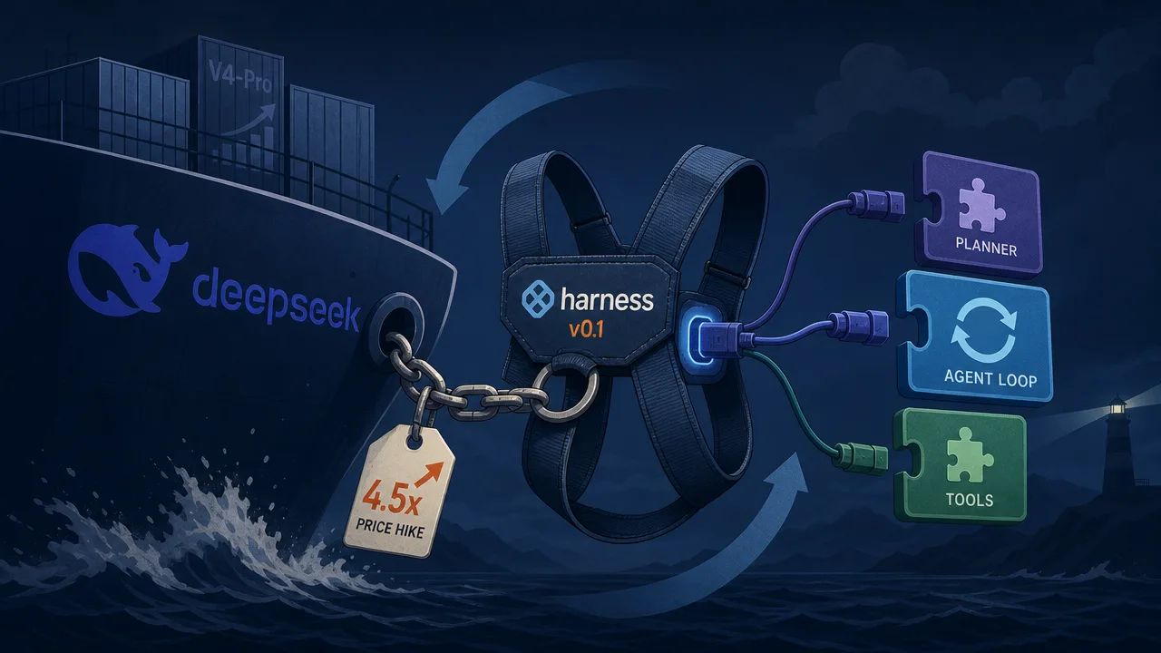 DeepSeek Gives Away the Harness, Quadruples the Token Bill