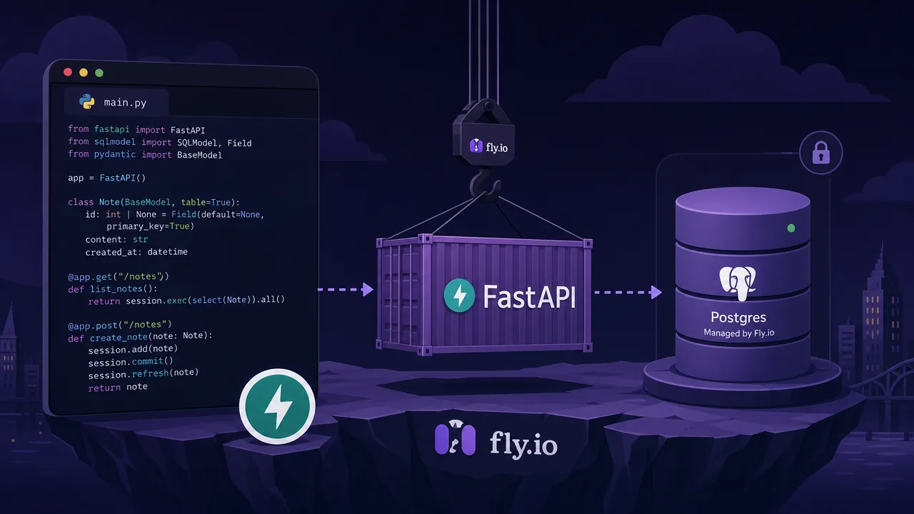 Deploy a FastAPI App to Fly.io with Managed Postgres