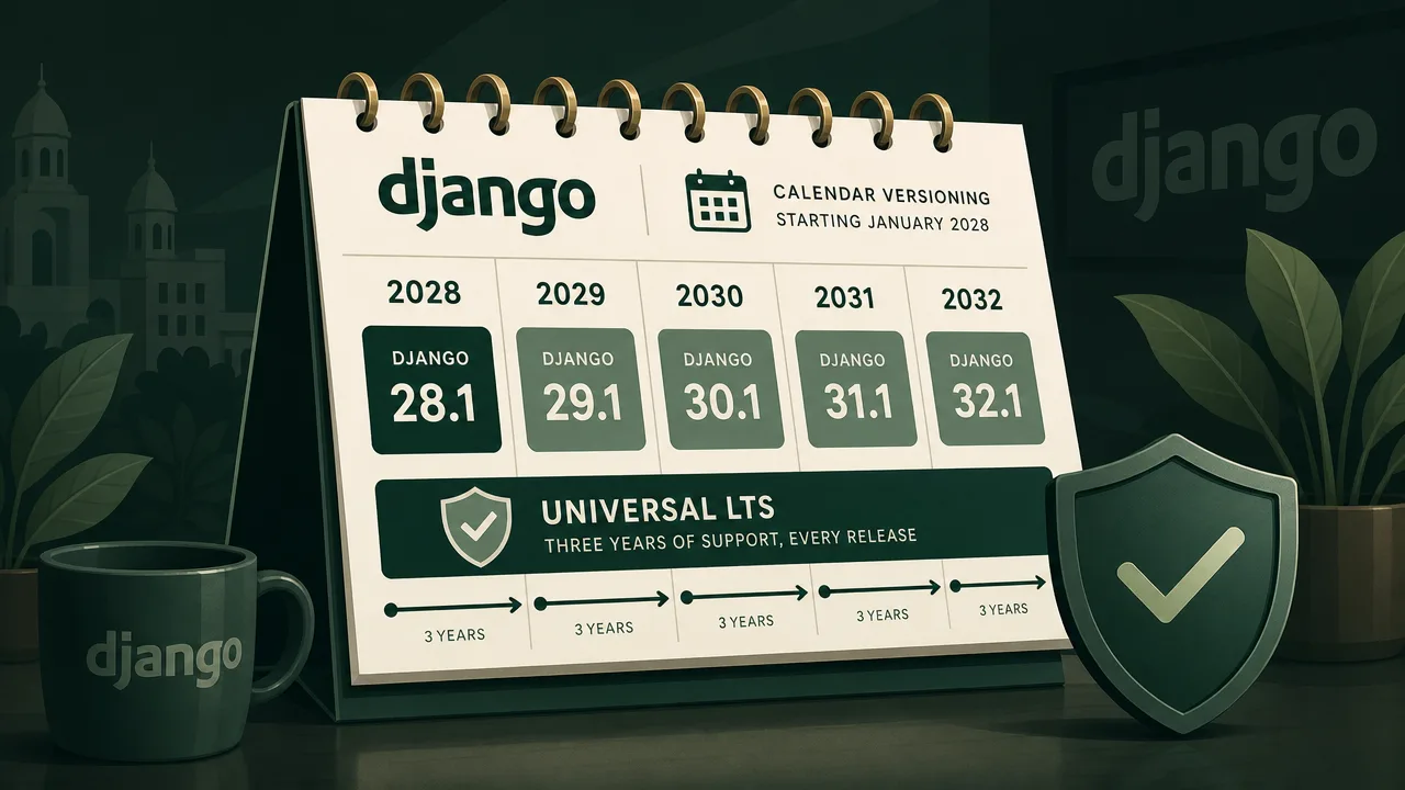 Django Goes Annual and Makes Every Release an LTS