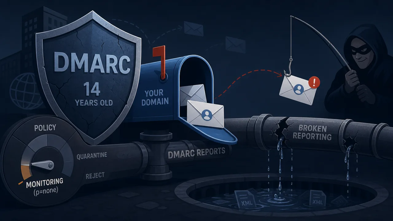 DMARC Is 14 Years Old and Your Domain Is Still Spoofable