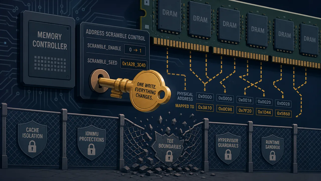 Domas Turns DRAM Scrambling Into a Skeleton Key