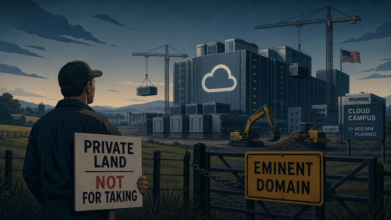Eminent Domain Is the AI Buildout's Next Bottleneck