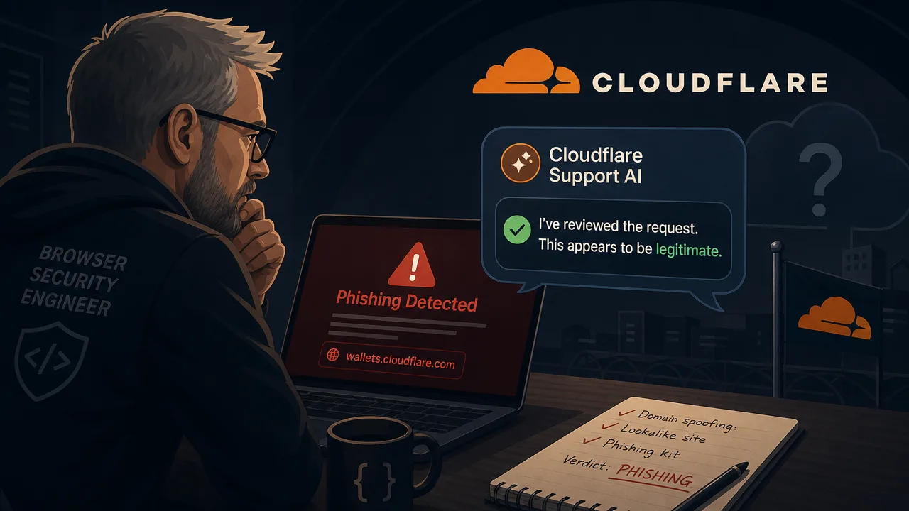 Even Cloudflare Couldn't Tell Cloudflare From Phishing