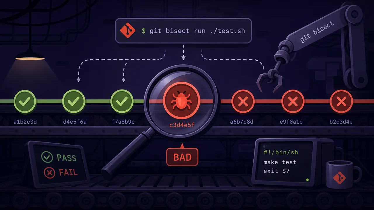 Find the Commit That Broke Your Build with git bisect