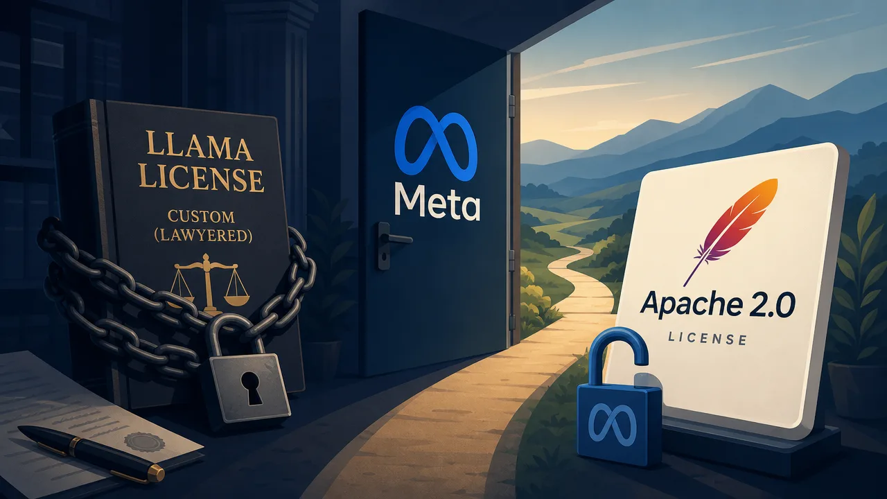 Forget the Manifesto — Meta's Real News Is Apache 2.0