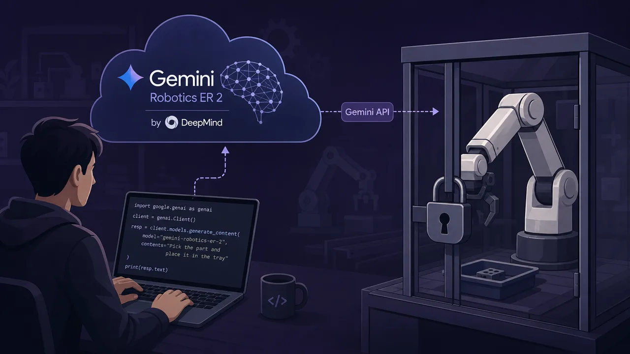Gemini Robotics ER 2 Turns Robot Control Into Agent Engineering