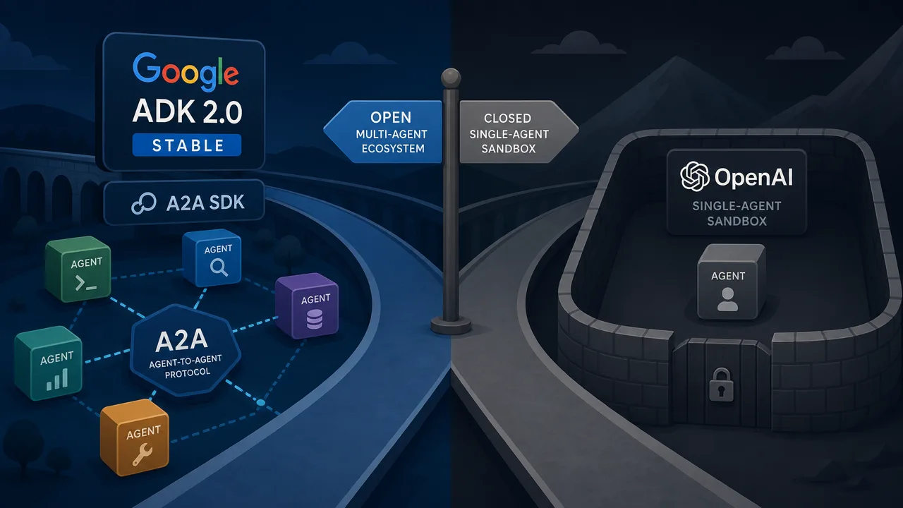 Google ADK 2.0 Stable Solidifies the Multi-Agent Protocol Split