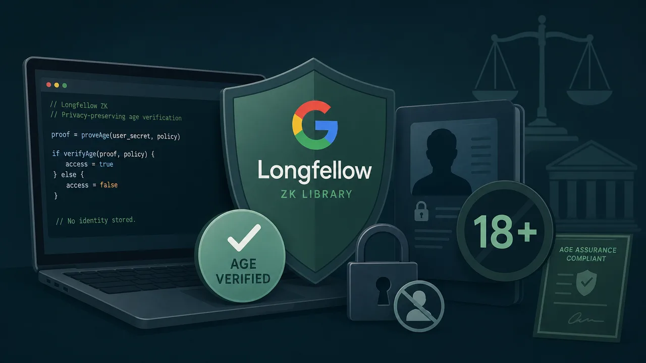 Google Open Sources Longfellow ZK for Privacy-First Age Verification