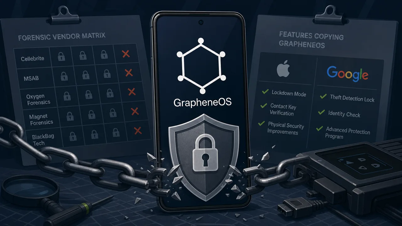 GrapheneOS Is Winning the Locked-Phone Arms Race