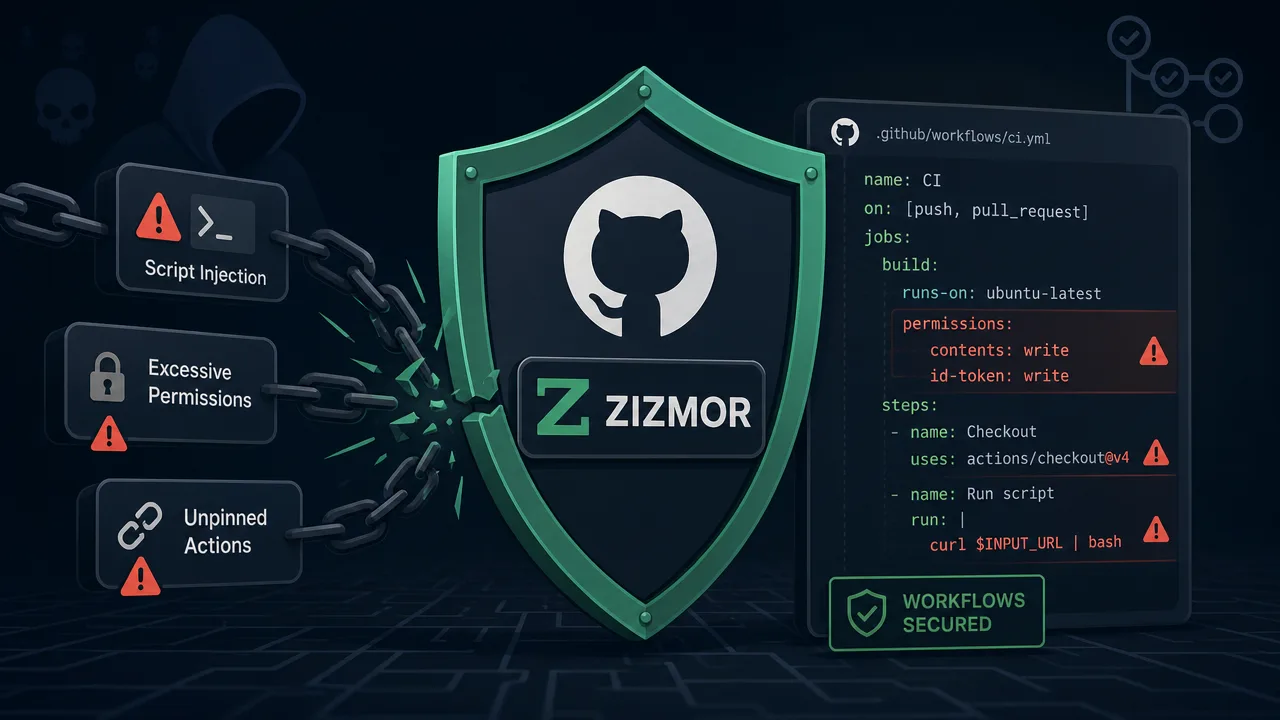 Harden Your GitHub Actions Workflows with Zizmor