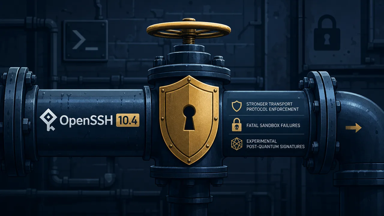 Hardening the Pipe: Why OpenSSH 10.4 is a Mandatory Upgrade