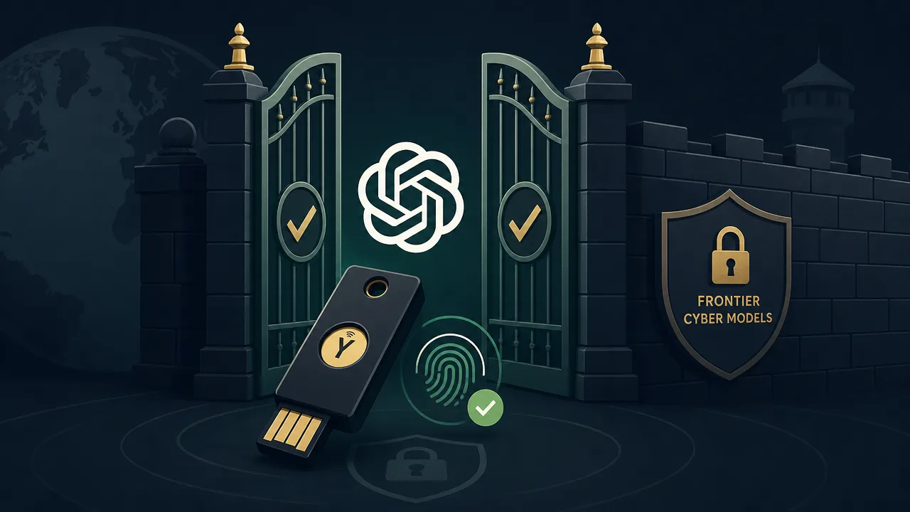 Hardware Passkeys Gate OpenAI’s Frontier Cyber Models