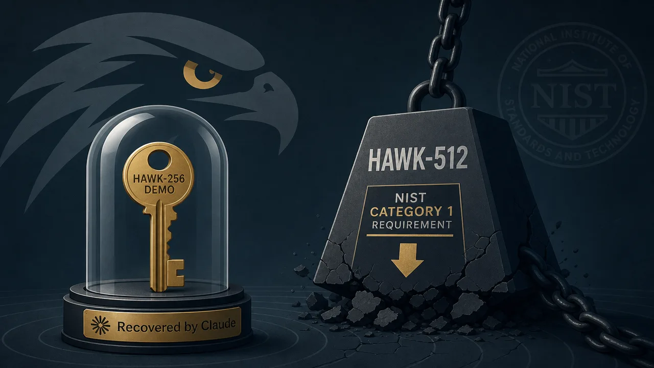 HAWK's real problem isn't the key Claude recovered